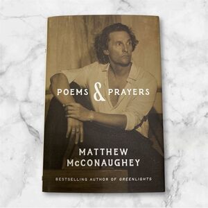 ”Poems & Prayers” Book by Matthew McConaughey